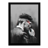 Quadro Shelby Peaky Blinders Arte Poster Com Moldura