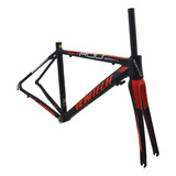 Quadro Speed Vicinitech Roubaix Garfo Carbono Tam 54 Novo