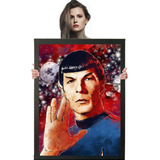 Quadro Star Trek Pop Arte Spock