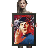 Quadro Star Trek Pop Arte Spock