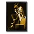 Quadro Stevie Ray Vaughan Srv Blues Com Moldura A4 30x21cm D