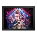 Quadro Stranger Things 3 Temporada Tamanho