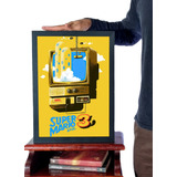 Quadro Super Mario Bros 3 Nintendo 8bits Arte Retro Game