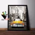 Quadro Taxi Amarelo Cidades Nova York Ny Decoração Com Vidro