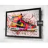 Quadro Tênis Air Jordan Nike Graffiti Arte C/ Vidro A5