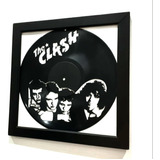 Quadro The Clash Arte Em Disco