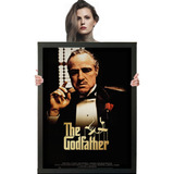 Quadro The Godfather O Poderoso Chefão Arte Poster A1