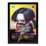 Quadro The King Of Fighters 95 Pôster Arcade Snk 33 X 45 Cm