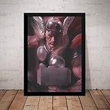 Quadro Thor Marvel Hq Arte De Alex Ross