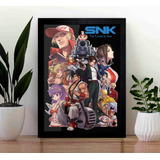 Quadro Tributo Snk Jogos Neo Geo