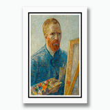 Quadro Van Gogh Autoretrato Pintor Arte