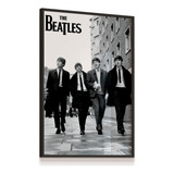 Quadro Vidro Beatles Fotografia