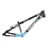 Quadro Vikingx Dirt Jump Tuff X-30 Alumínio - Preto C/ Azul
