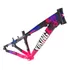 Quadro Vikingx Tuff X-25 Aro 26 Dirt Jump Cor Preto/rosa