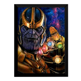 Quadro Vingadores Ultimato 2019 Thanos Poster