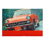 Quadro Vintage 20x30 Alfa Romeo Jk 1972 Novo Okm 
