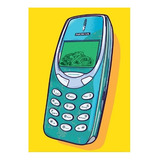 Quadro Vintage 20x30 Celular Nokia Antigo Novo Okm