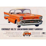 Quadro Vintage 20x30  Chevrolet Bel