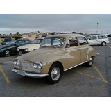Quadro Vintage 20x30 Dkw Sedan 1967 Belcar Bege Novo 