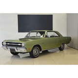 Quadro Vintage 20x30 Dodge Dart Luxo Coupê 1971 Verde