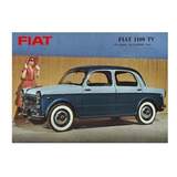 Quadro Vintage 20x30  Fiat 1100