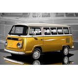 Quadro Vintage 20x30 V w Kombi Luxo 1 6 1979 Novo Okm 