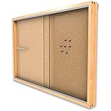 Quadro Vitrine De Cortiça Stalo Moldura De Madeira Misturinha TOY 8432 Multicor 90x60 Cm Grande