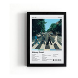 Quadros Com Moldura De Vidro - Os Beatles Abbey Road