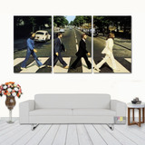 Quadros Decorativo Beatles Musica Clássicos 120x60 Lindo N4