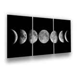 Quadros Decorativo Fases Da Lua 120x60