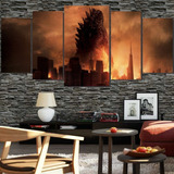 Quadros Decorativo Godzilla Rei Dos Monstros