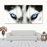 Quadros Decorativo Husky Siberiano Promoção 120x60 Lindo N4