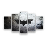 Quadros Decorativos 115x60cm Batman Morcego Simbolo