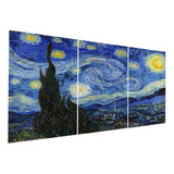 Quadros Decorativos 3 Peças Van Gogh