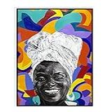 Quadros Decorativos Baiana 90X60 Petit Galeria Sala Quarto Escritório Hall