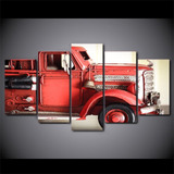 Quadros Decorativos Caminhão Dos Bombeiros Antigo