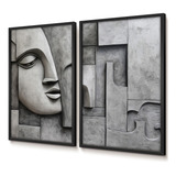 Quadros Decorativos Escritório Duo Escultura Egípcia 40x60