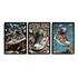 Quadros Decorativos Luxo Nike Dunk Street Dólar Quarto Kit 3