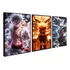 Quadros Decorativos Mosaico Animes Sala Quarto Gamer  