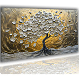 Quadros Decorativos Pintura Abstrata Moderna 112x80 Sala Hd