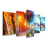 Quadros Decorativos Sala Casal Pintura A Óleo