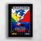Quadros Decorativos Sega Mega