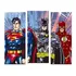 Quadros Decorativos Super Herois Batman Dc 3 Peças