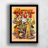 Quadros Gamer Arcade Metal