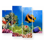 Quadros Placas Decorativas Peixes