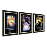 Quadros Star Wars Trilogia