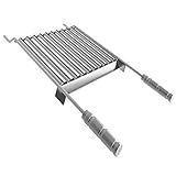 Qualinox 770419 Grelha Profissional Para Churrasco Em Com Coletor Gordura Cor Inox Aço