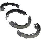 QUALITY-BUILT Premium - Substituição Original Da Sapata De Freio De Estacionamento Traseiro Para Lexus-Nissan-Pontiac-Toyota 2006-2024 -Camry- Corolla- GR Corolla- HS250h- Juke- LEAF- Matrix- RAV4
