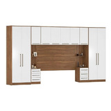 Quarto De Casal Modulado Irlanda Com 10 Portas E 12 Gavetas