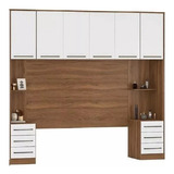 Quarto De Casal Roupeiro Modulado Para Cama Box De 1 58m